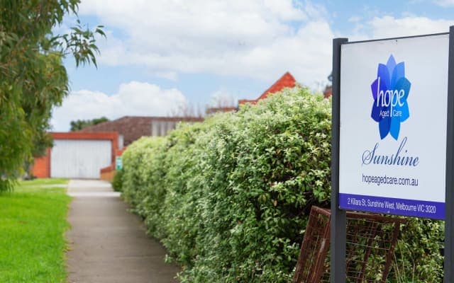 Hope Aged Care Sunshine